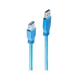 shiverpeaks BASIC-S Câble USB 3.0, USB-A mâle-USB-A femelle