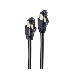 shiverpeaks BASIC-S Câble patch, Cat. 8, F/FTP, 5,0 m, noir