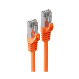 shiverpeaks Câble patch, Cat. 6A, S/FTP, 30,0 m, orange