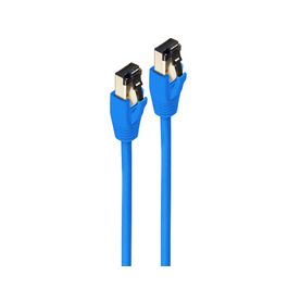 shiverpeaks Câble patch, cat. 8.1, F/FTP, 0,5 m, bleu