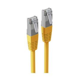 shiverpeaks Cable patch BASIC-S, cat. 6, S/FTP, 10 m, jaune