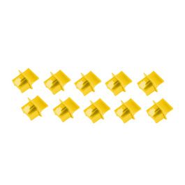 shiverpeaks Capuchon de protection pour fiche RJ45, jaune