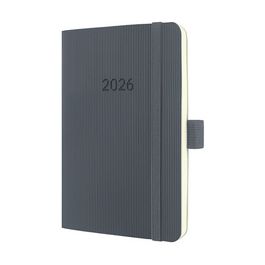 sigel Agenda de poche Conceptum 2026, env. A6, gris