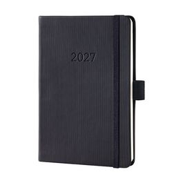 sigel Agenda de poche Conceptum 2027, env. A6, noir