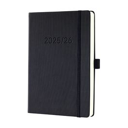 sigel Agenda planning Conceptum 2025/2026, env. A5, noir