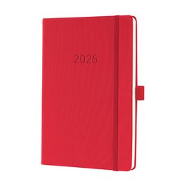 sigel Agenda planning Conceptum 2026, env. A5, rouge