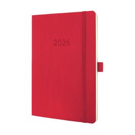 sigel Agenda planning Conceptum 2026, env. A5, rouge