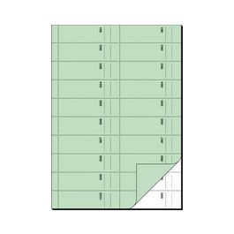 sigel Bloc de bons "Carnet de bons", A4, 1000 coupons, vert
