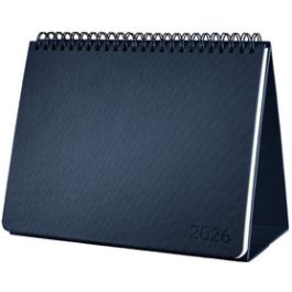 sigel Calendrier de table Conceptum 2026, env. A5, bleu