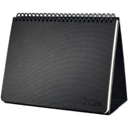 sigel Calendrier de table Conceptum 2027, env. A5, noir