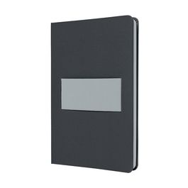 sigel Carnet Linescape, A5, quadrillé, gris foncé / gris