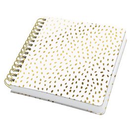 sigel Carnet à spirale Jolie Inspire Square "Golden Rain"