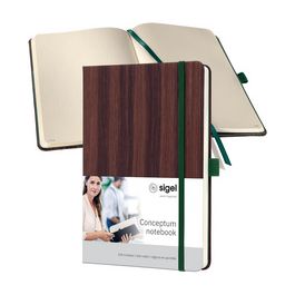 sigel Carnet de notes Conceptum Edition Nature, A5, bois