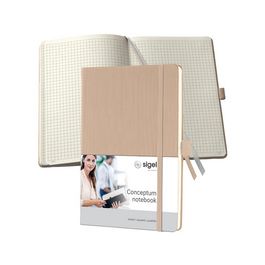 sigel Carnet de notes Conceptum, A5, ligné, beige