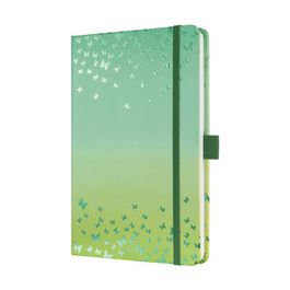 sigel Carnet de notes Jolie "Butterfly Confetti Lime", A5