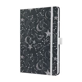 sigel Carnet de notes Jolie "Cosmic Fantasy Black", A5