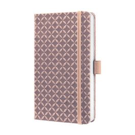 sigel Carnet de notes Jolie Flair, similicuir, A6, nacre