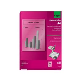 sigel Film pour imprimante laser / photocopieur noir/blanc