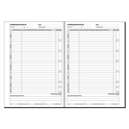 sigel Formularbuch "Ausbildungsnachweis", A4, 28 Blatt x5