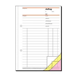 sigel Formularbuch "Bestellung", A5, 2 x 50 Blatt
