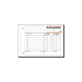 sigel Formularbuch "Buchungsbeleg", A6 quer, 50 Blatt