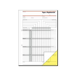 sigel Formularbuch "Rapport/Regiebericht", A5, SD