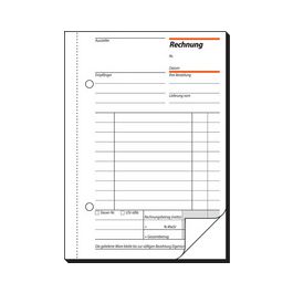 sigel Formularbuch "Rechnung", A5, 2 x 40 Blatt, SD
