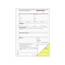 sigel Formularbuch "Reparaturbuch", A4, 2 x 40 Blatt, SD