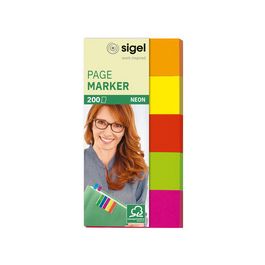 sigel Marque-page repositionnable Brillant, 50 x 20 mm