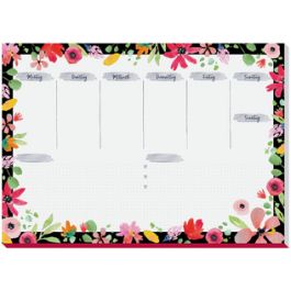 sigel Papier-Schreibunterlage Jolie "Flower Love", A3