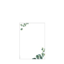 sigel Papier design "Eucalyptus", A5, 90 mm g/m2