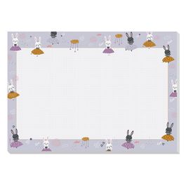 sigel Sous-main bloc papier "Bunny Ballerinas", 420 x 297 mm