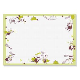 sigel Sous-main bloc papier "Little Heroes", 420 x 297 mm