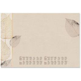 sigel Sous-main bloc papier "Natural Leaves", 595 x 410 mm