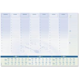 sigel Sous-main bloc papier "Time", 595 x 410 mm