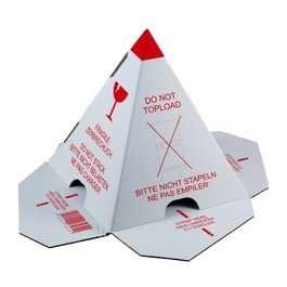 smartboxpro Cône à palette anti-gerbage "ne pas empiler" x25