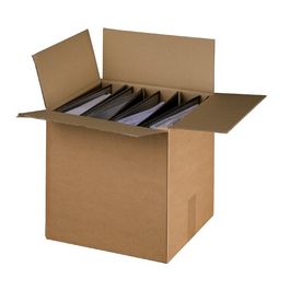 smartboxpro Carton d'expédition de classeur, marron, pour 4- x10