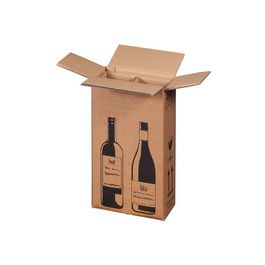smartboxpro Cartons d'expédition pour 2 bouteilles x10