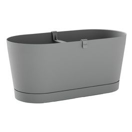 tera Jardinière "Vega", largeur: 400 mm, fog grey