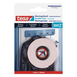 tesa Adhésif double face de montage Powerbond pour carrelage