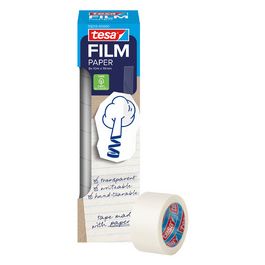 tesa Film PAPER, transparent, 19 mm x 10 m, Office Box