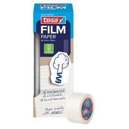 tesa Film PAPER, transparent, 19 mm x 33 m, Office Box