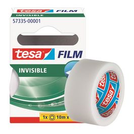 tesa Film Ruban adhésif, 19 mm x 10 m, mat, invisible