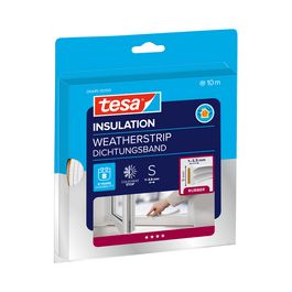 tesa INSULATION Ruban de calfeutrage S, 9 mm x 10 m, blanc