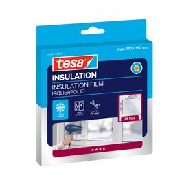 tesa INSULATION Film isolant pour fenêtres, 4,0 m x 1,5 m