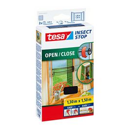 tesa Moustiquaire pour fenêtre OPEN/CLOSE, 1,3 x 1,5 m