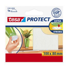 tesa Protect Patin en feutrine, diamètre: 26 mm, blanc