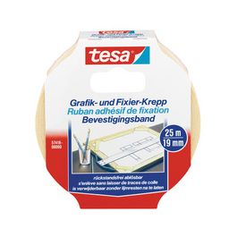 tesa Ruban adhésif de masquage, 19 mm x 25 m