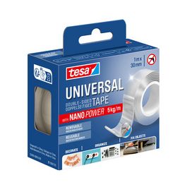 tesa Ruban adhésif double face NANO POWER, 30 mm x 1 m