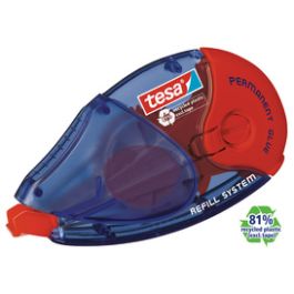 tesa ecoLogo Roller de colle rechargeable PERMANENT GLUE